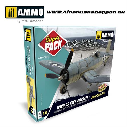  AMIG 7811 WWII US Navy Aircraft - SUPER PACK Solution Set